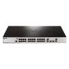 Switch D-Link 24 PORT 10/100 (24X POE) + 2 X GIGA PORTS + 2 COMBO SFP/GIGA PORTS, FULL L2 MANAGED DES-3200-28P