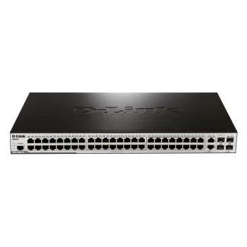 מתג D-Link 48-PORT 10/100 + 2 SFP + 2 COMBO 1000 + L2 MANAGED DES-3200-52