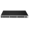מתג D-Link 48-PORT 10/100 + 2 X GIGA PORTS + 2 COMBO SFP/GIGA PORTS, FULL L3 MANAGED DES-3852