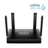 Wireless Router CUDY WR3000 AX3000 WiFi6 Multi Router/Repeater/AP WR3000-IL Color:black