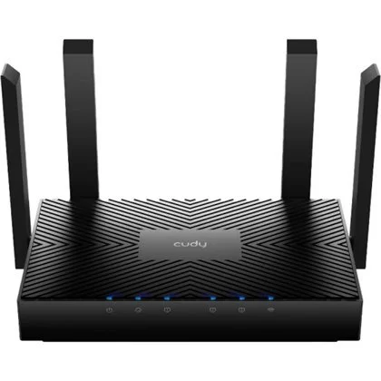 Wireless Router CUDY WR3000 AX3000 WiFi6 Multi Router/Repeater/AP WR3000-IL Color:black