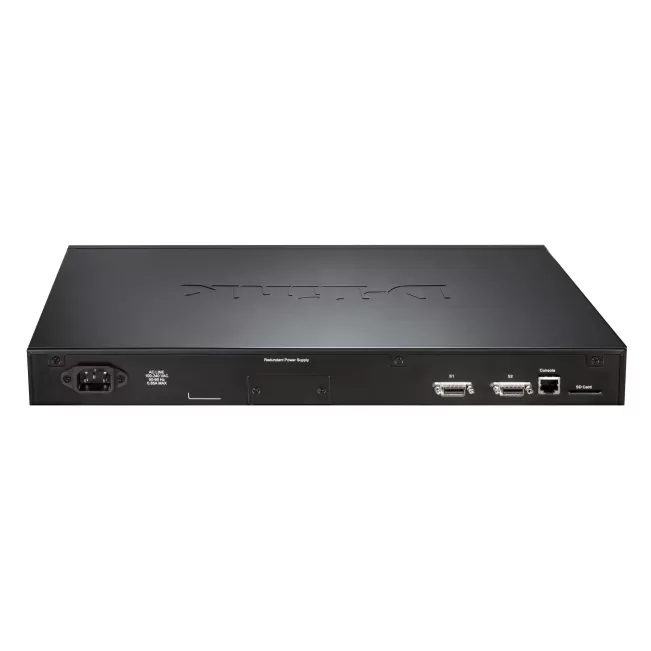 מתג D-Link 48 PORT 4 X SFP/GIGA PORTS + PHY. STACK PORTS UPTO 40GBPS, SDCARD, L2/L3 MANAGED DGS-3120-48TC