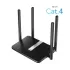 נתב סלולרי CUDY LT500 4G AC1200 Dual Band LT500_EU-IL צבע שחור
