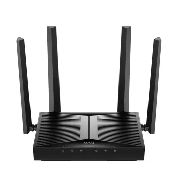 Router CUDY WR3600H Wi-Fi 7 Multi-Mode Router WAN 2.5GBX1 5 Ports WR3600H Color:black