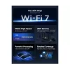 Router CUDY WR3600H Wi-Fi 7 Multi-Mode Router WAN 2.5GBX1 5 Ports WR3600H Color:black