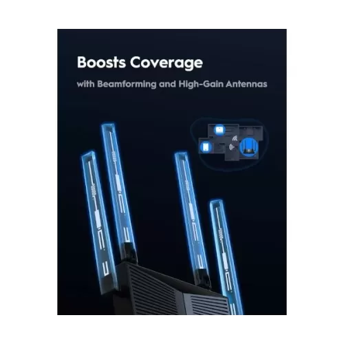 Router CUDY WR3600H Wi-Fi 7 Multi-Mode Router WAN 2.5GBX1 5 Ports WR3600H Color:black