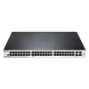 Switch D-Link 48 Port (48X PoE) 4xSFP/Giga ports + 2xPHY. Stack ports, L2/L3 Managed DGS-3120-48PC Color:black