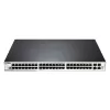 Switch D-Link 48 Port (48X PoE) 4xSFP/Giga ports + 2xPHY. Stack ports, L2/L3 Managed DGS-3120-48PC Color:black