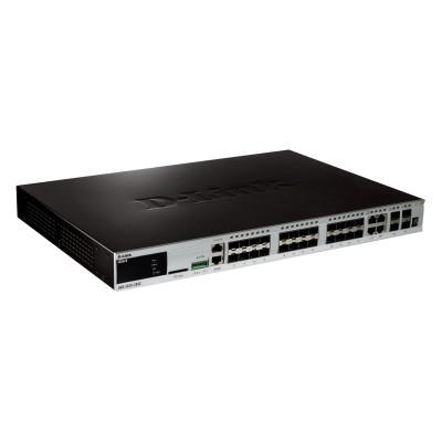 Switch D-Link 24-PORT GIGABIT 20X SFP PORTS + 4X SFP/BASE-T PORTS + 4X 10G SFP+ Switch D-Link 24-PORT GIGABIT 20X SFP PORTS + 4X SFP/BASE-T PORTS + 4X 10G SFP+
