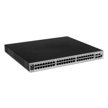 מתג D-Link 48-PORT GIGABIT 4 X SFP/GIGA PORTS + 2 X 10GE STACK/UPLINK PORTS, L2/L3 MANAGED DGS-3450