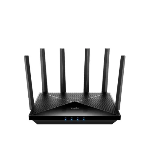 Router CUDY BE6500 WIFI7 2.5GB LAN up to 6453Mbps WR6500H Color:black