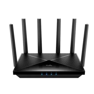 Router CUDY BE6500 WIFI7 2.5GB LAN up to 6453Mbps WR6500H Color:black