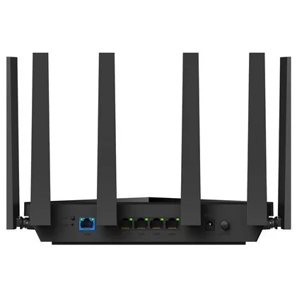 Router CUDY BE6500 WIFI7 2.5GB LAN up to 6453Mbps WR6500H Color:black