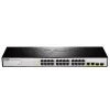 Коммутатор D-Link 24 PORT 10/100 + 2 GIGA UPLINK PORTS, L2 EASY SMART, METAL DES-1100-26