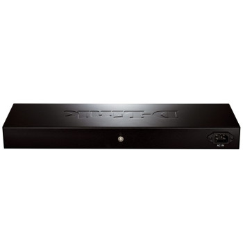 מתג D-Link 24 PORT 10/100 + 2 GIGA UPLINK PORTS, L2 EASY SMART, METAL