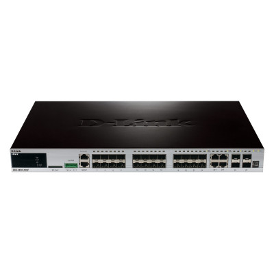 Switch D-Link 28 PORT / 24-PORT GIGABIT SFP + 4 X SFP + 4 X 10G SFP+ Switch D-Link 28 PORT / 24-PORT GIGABIT SFP + 4 X SFP + 4 X 10G SFP+