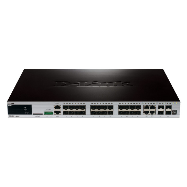 Switch D-Link 28 PORT / 24-PORT GIGABIT SFP + 4 X SFP + 4 X 10G SFP+