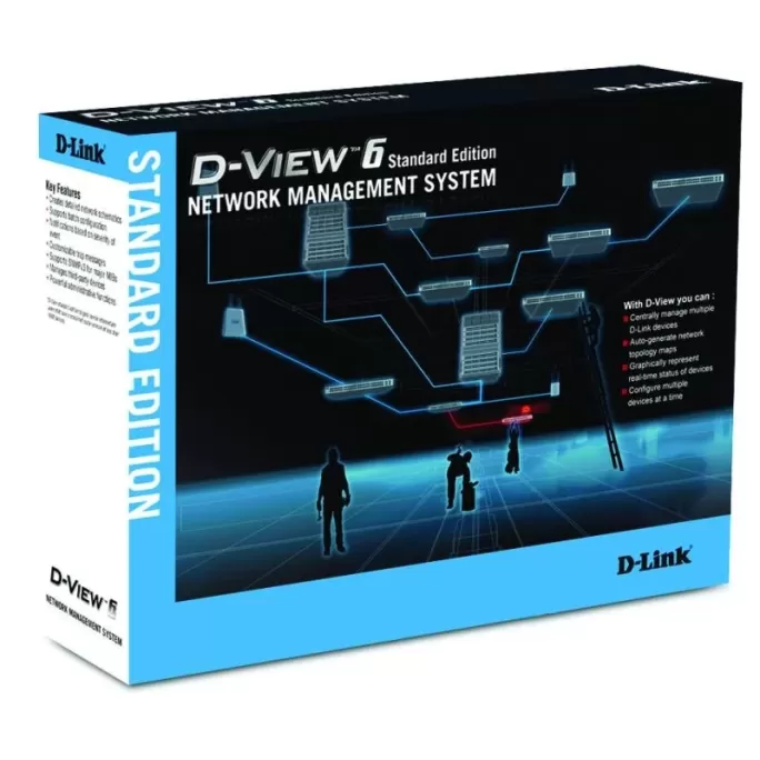 תוכנה D-Link DV-600S D-VIEW 6.0 NETWORK MANAGEMENT SOFTWARE STANDARD DV-600S