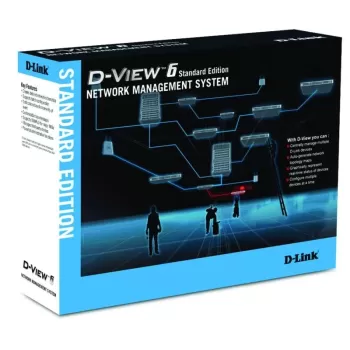 תוכנה D-Link DV-600S D-VIEW 6.0 NETWORK MANAGEMENT SOFTWARE STANDARD DV-600S