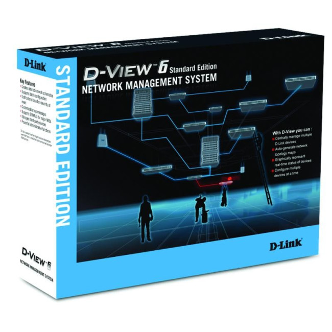 D-Link DV-600S D-VIEW 6.0 NETWORK MANAGEMENT SOFTWARE STANDARD DV-600S