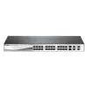 מתג D-Link 24 PORT 10/100 + 2 X GIGA PORTS + 2 COMBO SFP/GIGA PORTS, L2 MANAGED DES-1210-28