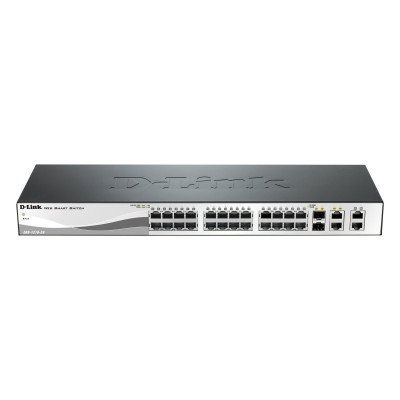 Switch D-Link 24 PORT 10/100 + 2 X GIGA PORTS + 2 COMBO SFP/GIGA PORTS, L2 Switch D-Link 24 PORT 10/100 + 2 X GIGA PORTS + 2 COMBO SFP/GIGA PORTS, L2
