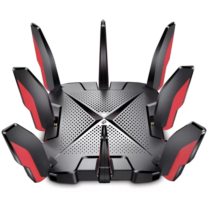 Router TP-Link Archer GX90 AX6600 Tri-Band Wi-Fi 6 Archer GX90 Color:black Router TP-Link Archer GX90 AX6600 Tri-Band Wi-Fi 6 Archer GX90 Color:black