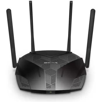 роутер MERCUSYS MR80X AX3000 Wi-Fi 6 Router MR80X Цвет:чёрный