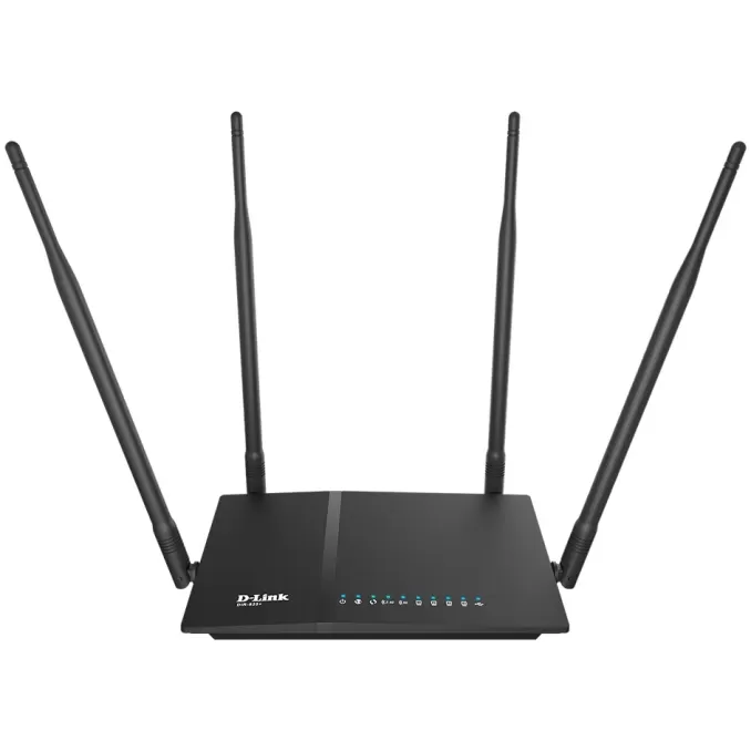 ראוטר D-Link DIR-825 AC1200 Wi-Fi Gigabit DIR-825 צבע שחור