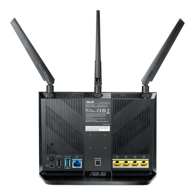 AC2900 Dual Band Gigabit WiFi Gaming Router Asus RT-AC86U black RT-AC86U