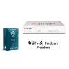 Set: device + license FORTINET FortiGate-60F HW PLUS License FG-60F-BDL-950-36 Color:white