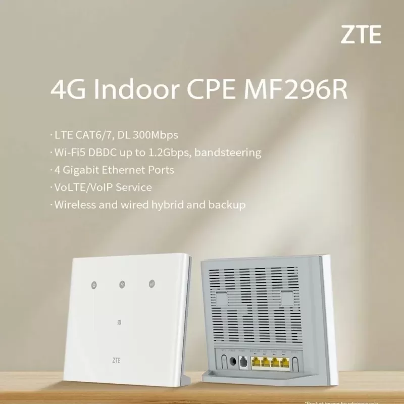 ראוטר ZTE MF296R LTE Cat 6 MF296R