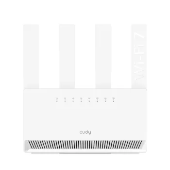 Router CUDY BE3600E Wi-Fi 7 Router white WR3600E