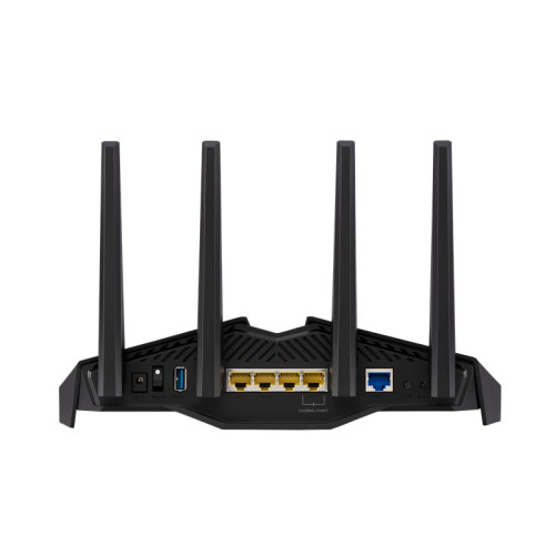 ראוטר Asus RT-AX82U AX5400 Dual Band WiFi 6 90IG07W0-MO3B10 צבע שחור