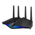 ראוטר Asus RT-AX82U AX5400 Dual Band WiFi 6 90IG07W0-MO3B10 צבע שחור