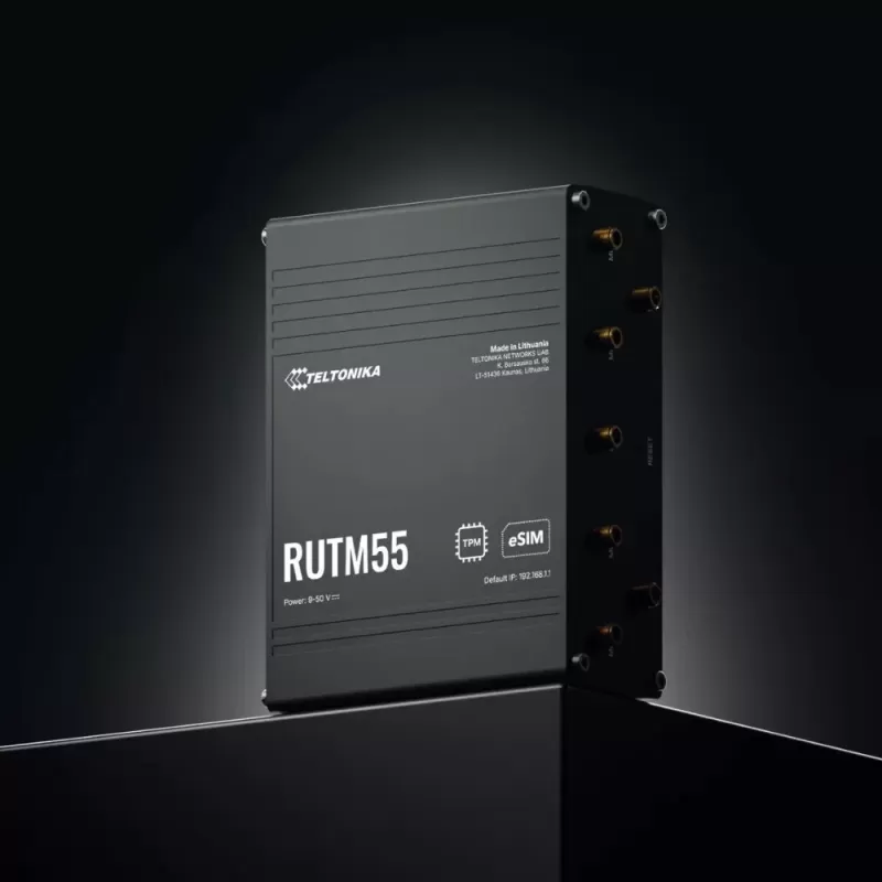 Router Teltonika RUTM55 5G Industrial Router