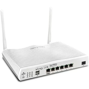 Router VDSL2 Wi-Fi 6 DrayTek Vigor2865ax V2865AX Color:white