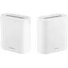 Router Asus ExpertWiFi EBM68 AX7800 Tri-Band WiFi 6 2-Pack white 90IG07V0-MO3A40