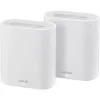 Router Asus ExpertWiFi EBM68 AX7800 Tri-Band WiFi 6 2-Pack white 90IG07V0-MO3A40
