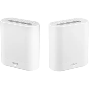 Router Asus ExpertWiFi EBM68 AX7800 Tri-Band WiFi 6 2-Pack white 90IG07V0-MO3A40 Router Asus ExpertWiFi EBM68 AX7800 Tri-Band WiFi 6 2-Pack white 90IG07V0-MO3A40