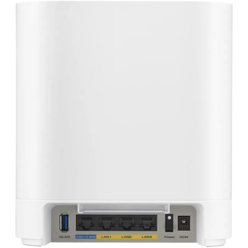 Router Asus ExpertWiFi EBM68 AX7800 Tri-Band WiFi 6 2-Pack white 90IG07V0-MO3A40