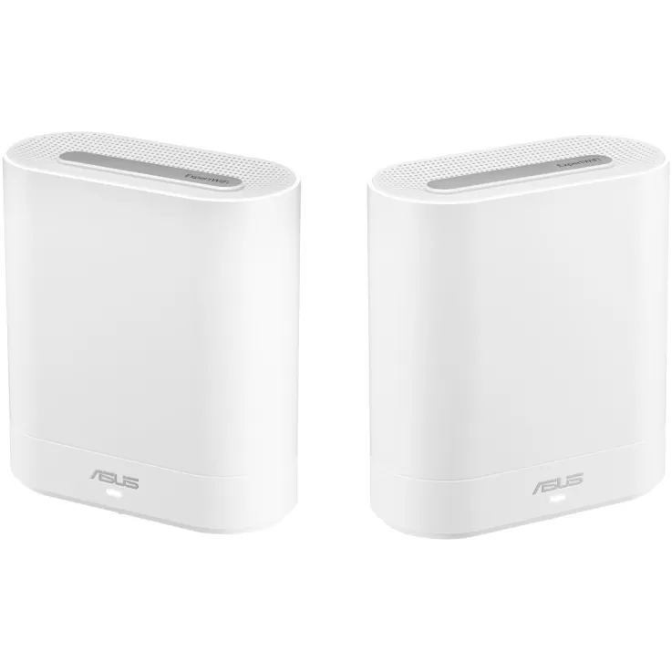 Router Asus ExpertWiFi EBM68 AX7800 Tri-Band WiFi 6 2-Pack white 90IG07V0-MO3A40