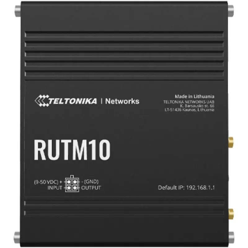 Router Teltonika RUTM10 Color:black