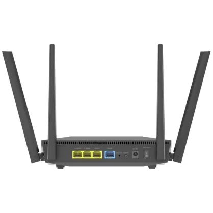 ראוטר Asus RT-AX52 AX1800 Dual Band WiFi 6 90IG08T0-MU2H00 צבע שחור
