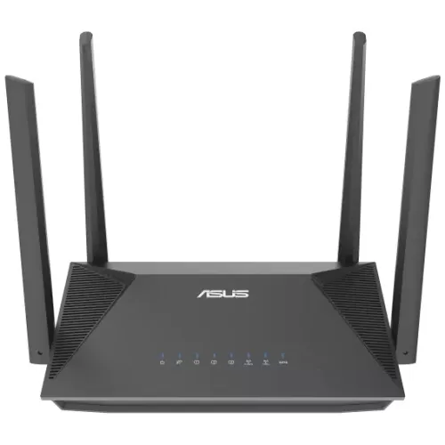 ראוטר Asus RT-AX52 AX1800 Dual Band WiFi 6 90IG08T0-MU2H00 צבע שחור