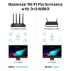 Router TP-Link AC1900 Wireless MU-MIMO Wi-Fi Router Archer C80 Color:black