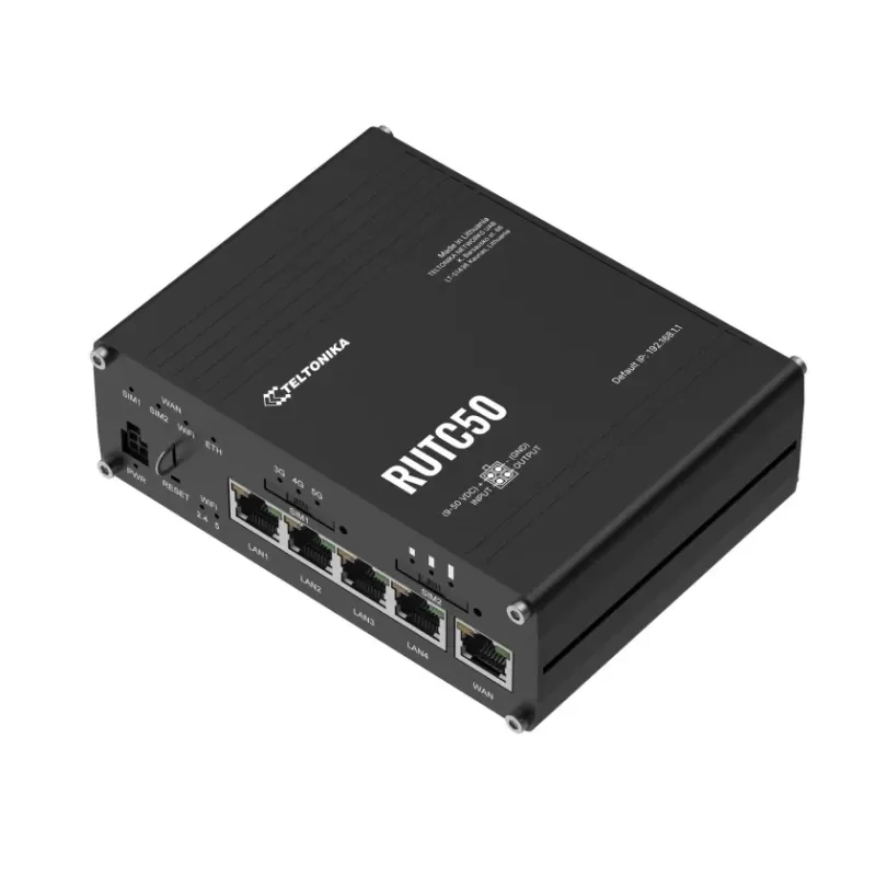 Router Teltonika RUTC50 5G Industrial Router