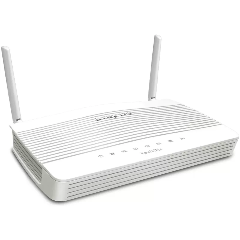 ראוטר VDSL2 ו-4G עם Wi-Fi DrayTek Vigor2620Ln V2620LN צבע לבן ראוטר VDSL2 ו-4G עם Wi-Fi DrayTek Vigor2620Ln V2620LN צבע לבן