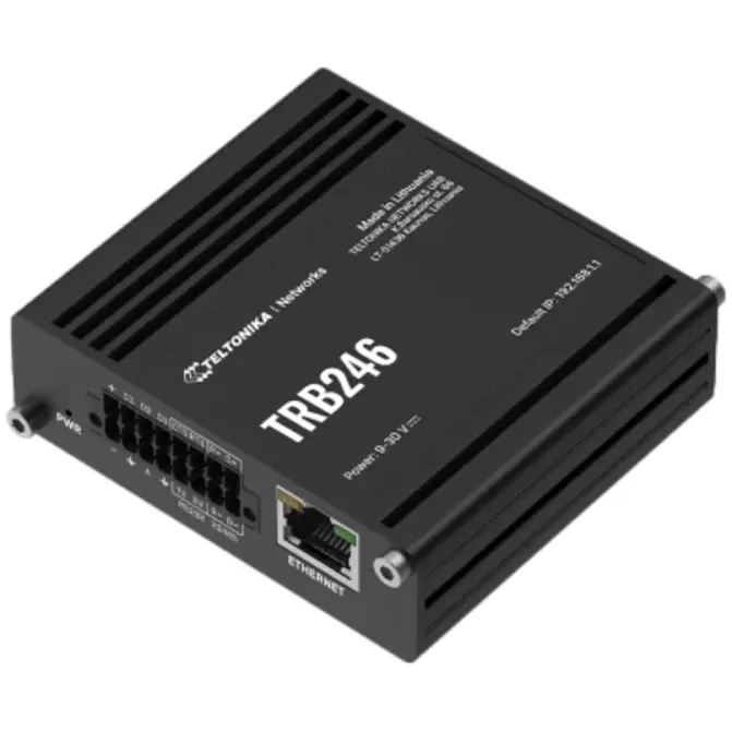 IoT Teltonika TRB246 LTE Cat 4 TRB246000600 Цвет:чёрный