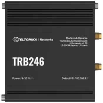 שער IoT סלולרי תעשייתי Teltonika TRB246 LTE Cat 4 TRB246000600 צבע שחור שער IoT סלולרי תעשייתי Teltonika TRB246 LTE Cat 4 TRB246000600 צבע שחור